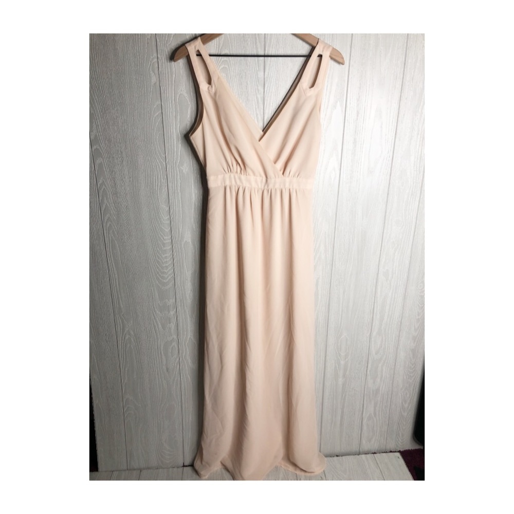 Peach/cream Beautiful Gown size Small
